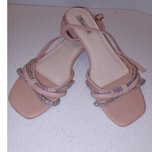 Bebece Womens Sandals Pink Size 10 Made in Brazil